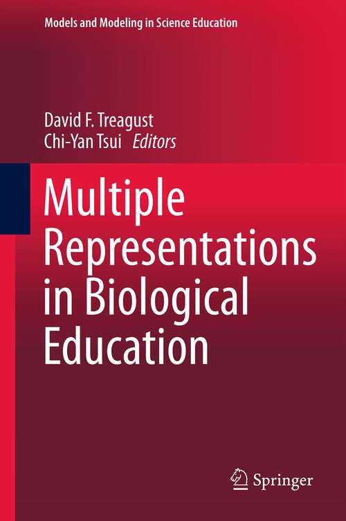 Book cover of Multiple Representations in Biological Education