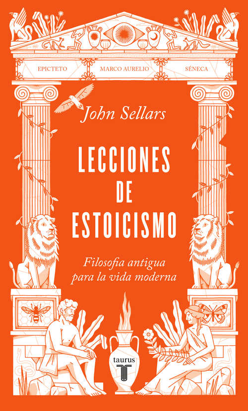 Book cover of Lecciones de estoicismo
