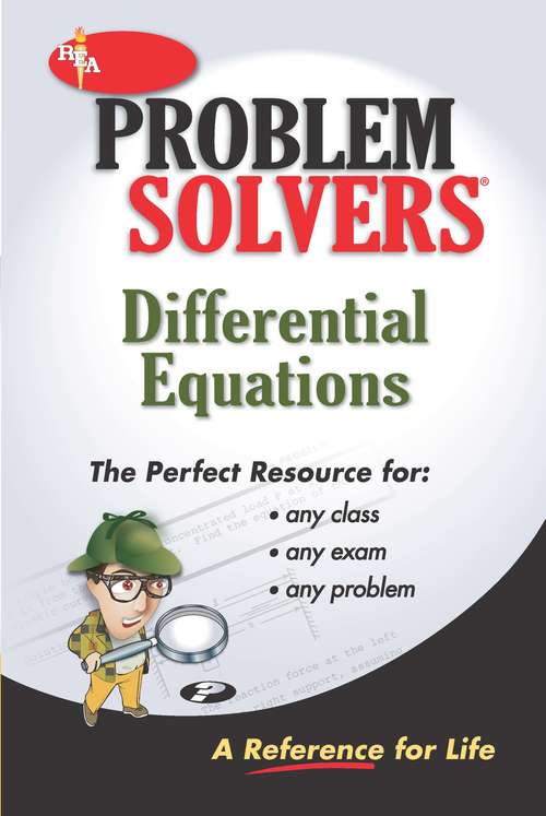 Book cover of Differential Equations Problem Solver
