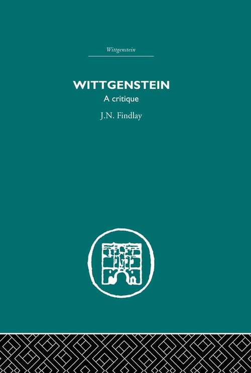 Wittgenstein: A Critique