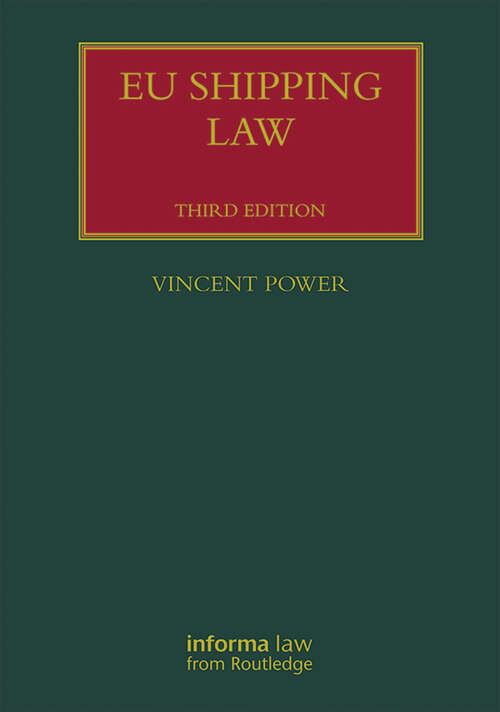 Book cover of EU Shipping Law (3) (Lloyd's Shipping Law Library)