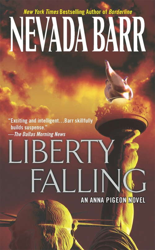 Book cover of Liberty Falling: A thrilling mystery set in New York City (Anna Pigeon Mysteries #7)