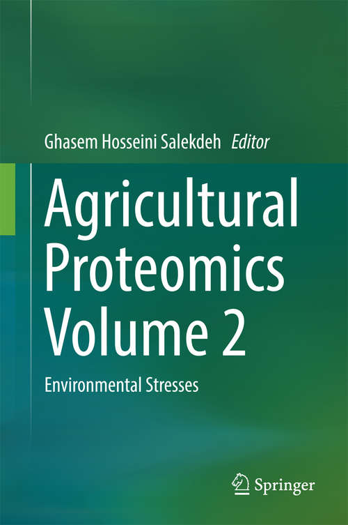 Book cover of Agricultural Proteomics Volume 2
