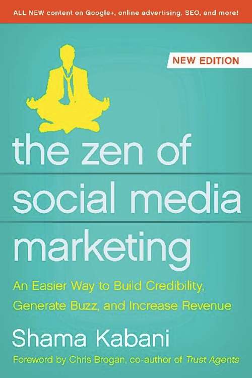 Book cover of The Zen of Social Media Marketing