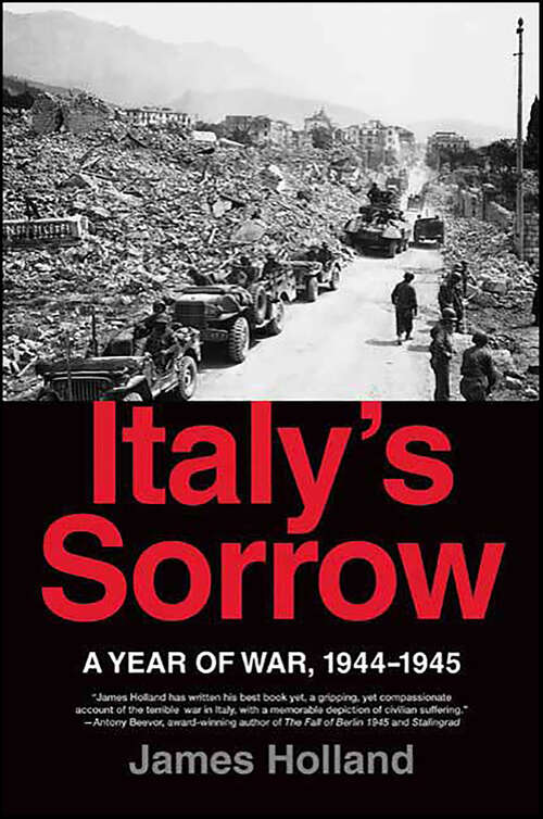 Book cover of Italy's Sorrow: A Year of War, 1944-1945