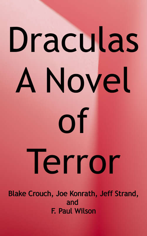 Draculas: A Novel of Terror