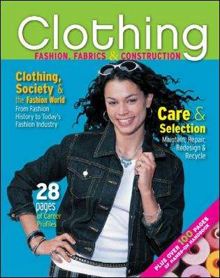 Book cover of Clothing: Fashion, Fabrics & Construction