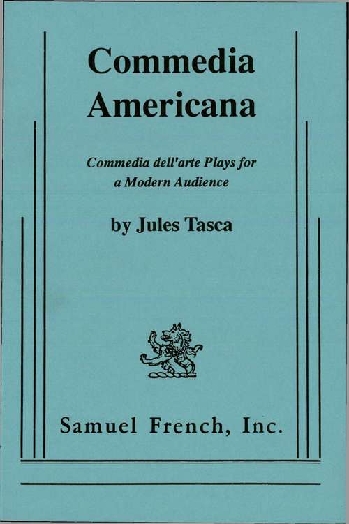 Book cover of Commedia Americana