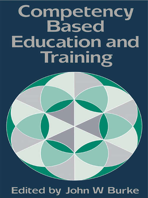 Cover image of Competency Based Education And Training