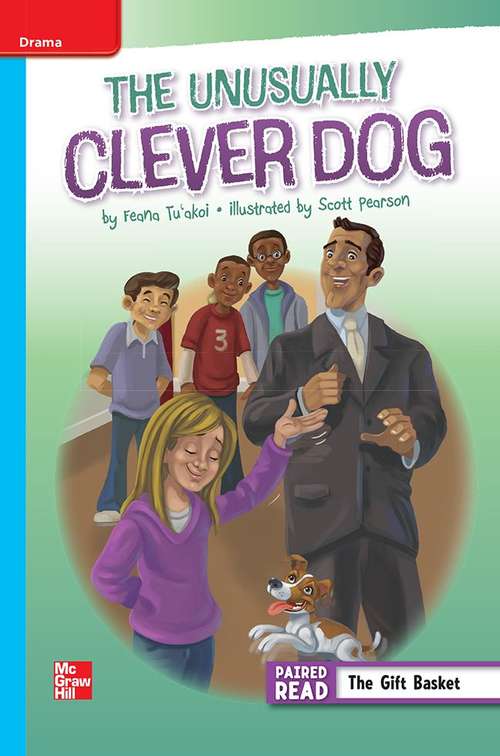 Book cover of The Unusually Clever Dog [On Level, Grade 5]