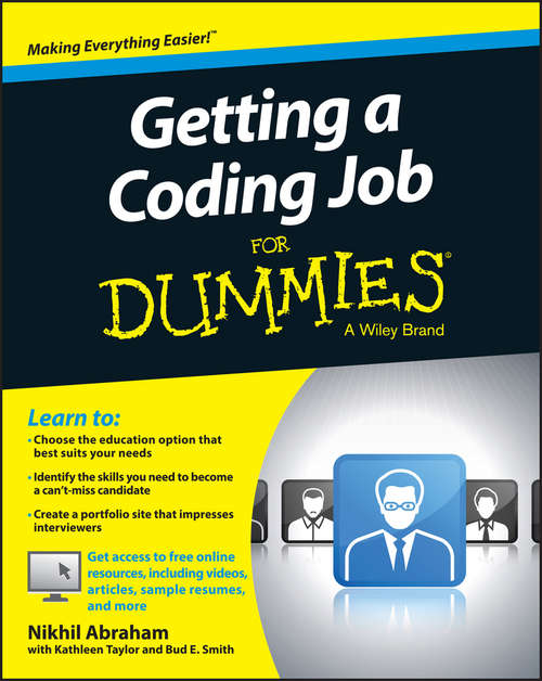 Book cover of Getting a Coding Job For Dummies
