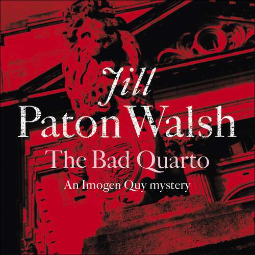 Book cover of The Bad Quarto: A Gripping Cambridge Murder Mystery (Imogen Quy Mysteries)