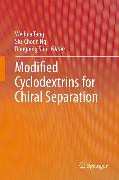 Book cover of Modified Cyclodextrins for Chiral Separation