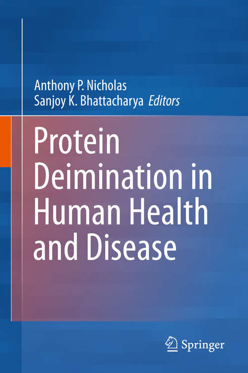 Book cover of Protein Deimination in Human Health and Disease