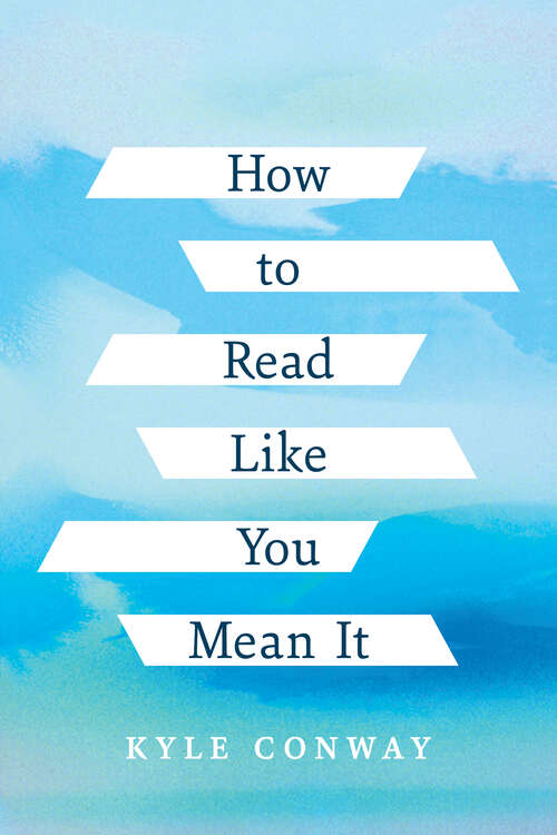 Book cover of How to Read Like You Mean It (Cultural Dialectics)