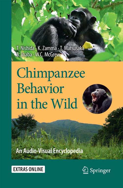 Book cover of Chimpanzee Behavior in the Wild