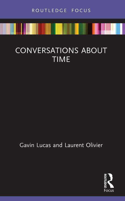 Book cover of Conversations about Time