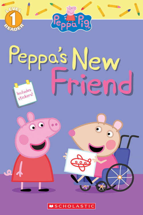 Book cover of Peppa's New Friend (Peppa Pig Ser.)