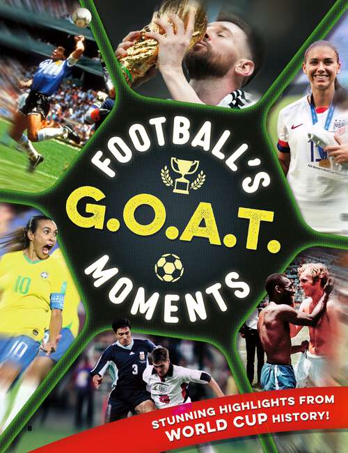 Book cover of Football's GOAT Moments