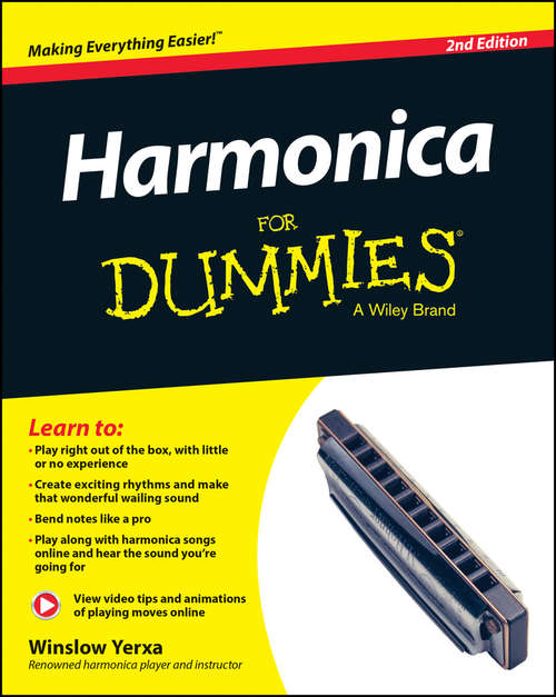 Book cover of Harmonica For Dummies