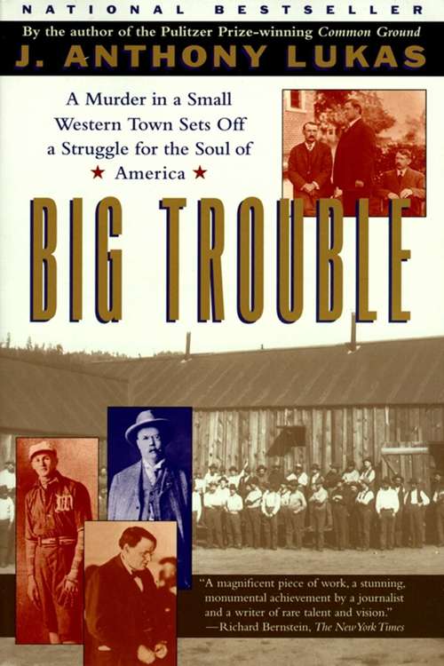 Book cover of Big Trouble: A Murder in a Small Western Town Sets Off a Strugg