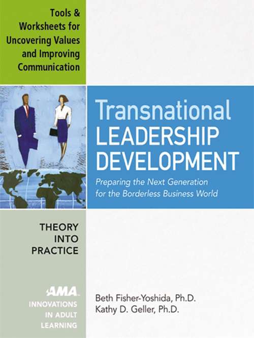 Book cover of Transnational Leadership Development: Tools and Worksheets for Uncovering Values and Improving Communication--Appendix 1