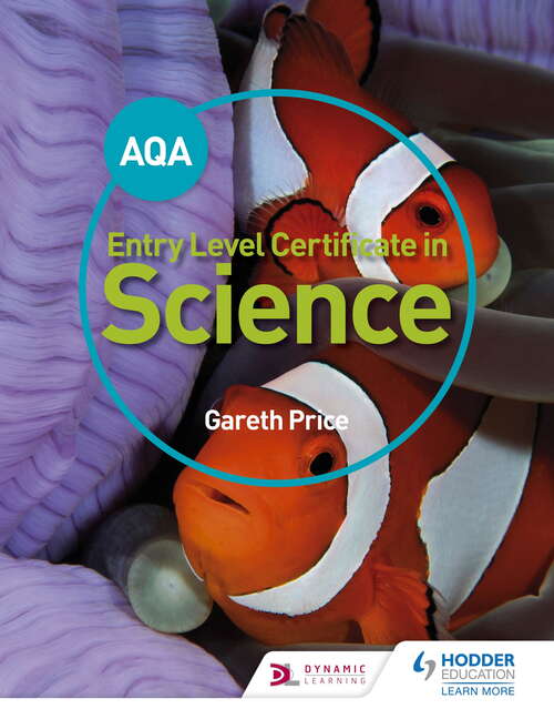 Book cover of AQA Entry Level Certificate in Science Student Book