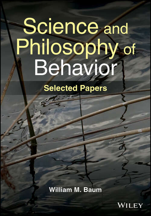 Cover image of Science and Philosophy of Behavior
