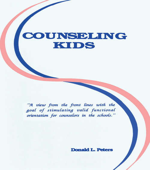 Book cover of Counseling Kids