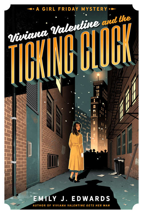 Book cover of Viviana Valentine and the Ticking Clock (A Girl Friday Mystery #3)
