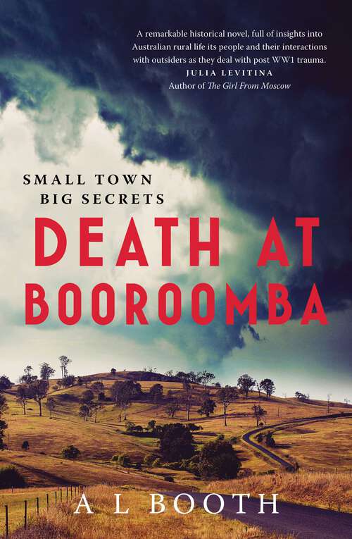 Book cover of Death at Booroomba: Small town, big secrets