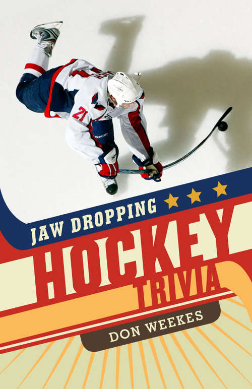 Book cover of Jaw Dropping Hockey Trivia