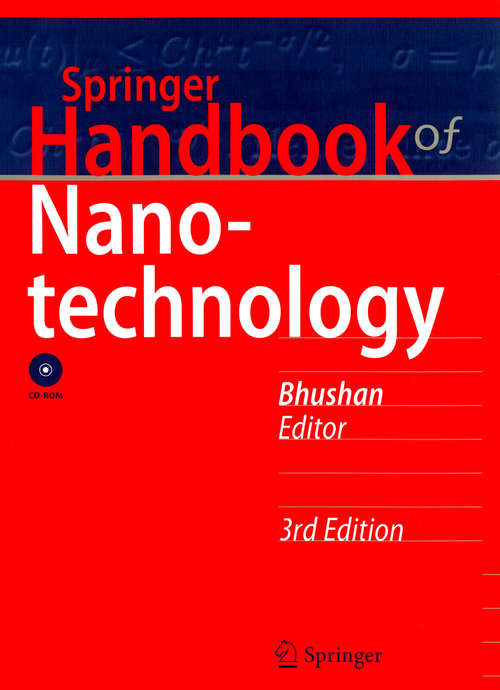 Book cover of Springer Handbook of Nanotechnology