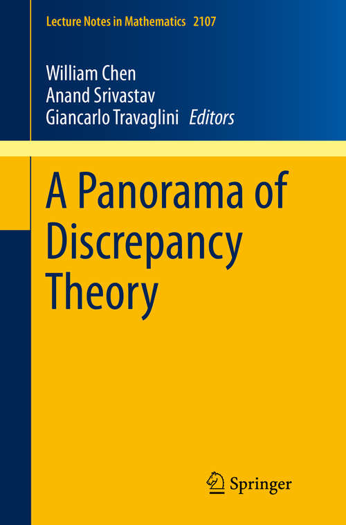 Book cover of A Panorama of Discrepancy Theory