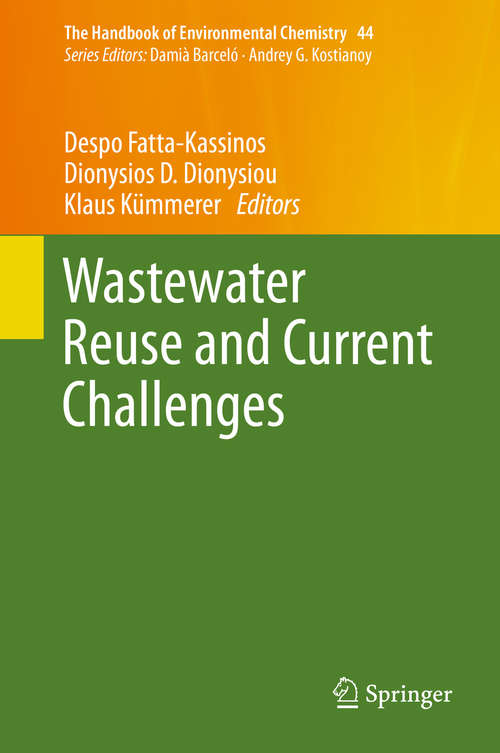 Book cover of Wastewater Reuse and Current Challenges