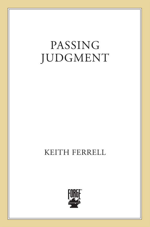 Book cover of Passing Judgment