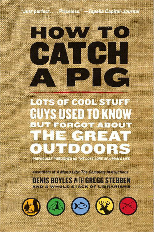 Book cover of How to Catch a Pig: Lots of Cool Stuff Guys Used to Know but Forgot About the Great Outdoors