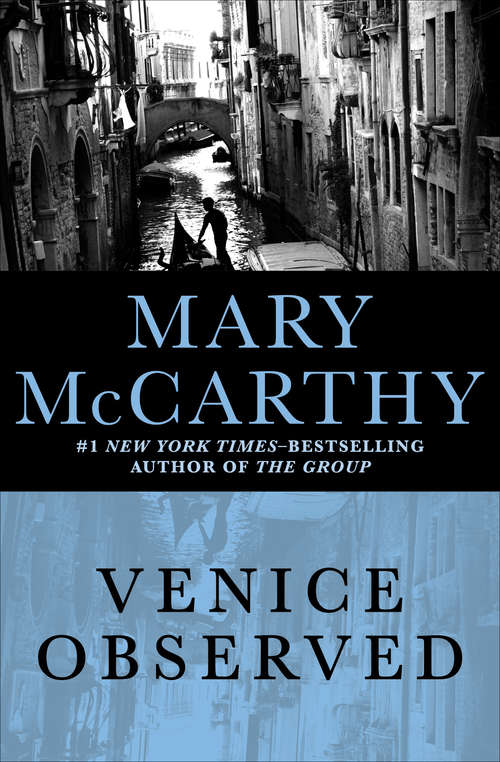 Book cover of Venice Observed