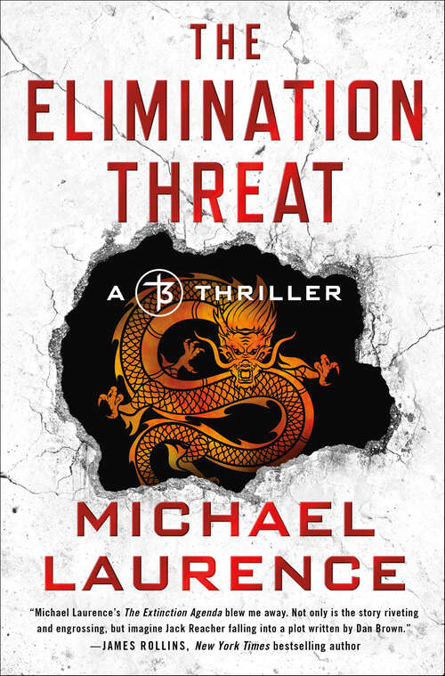 Book cover of The Elimination Threat: A Thriller (Extinction Agenda #3)