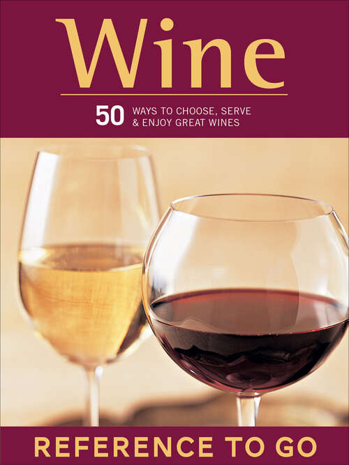 Book cover of Wine: Reference to Go