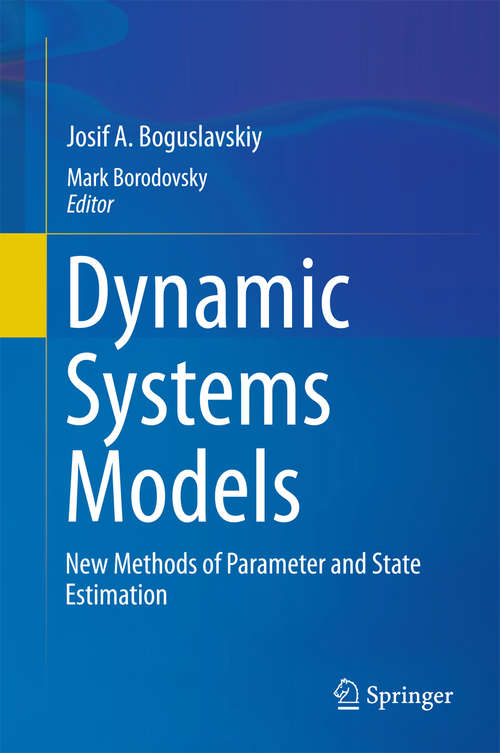 Book cover of Dynamic Systems Models
