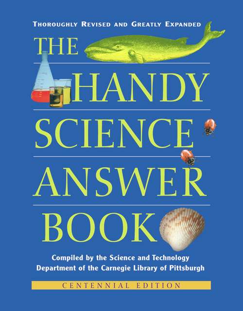 Book cover of The Handy Science Answer Book