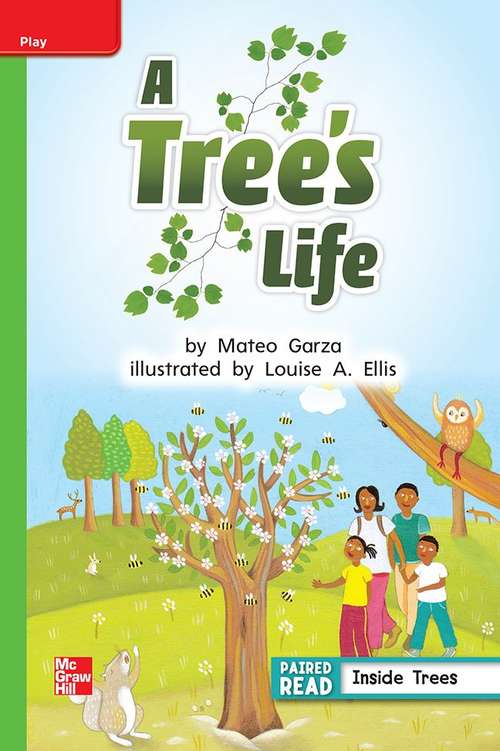 Book cover of A Tree's Life [Beyond Level, Grade 1]