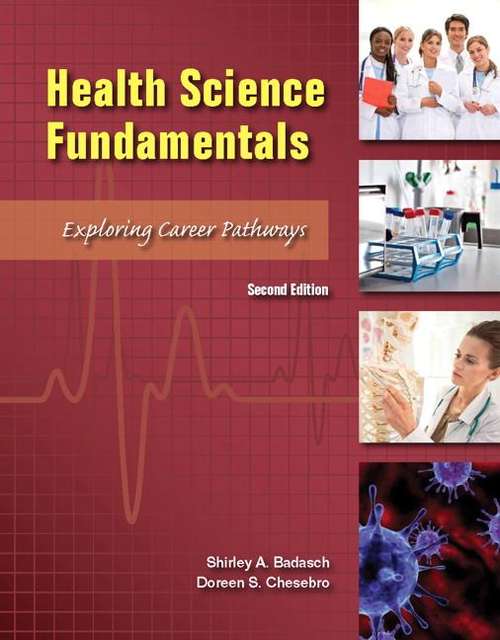 Book cover of Health Science Fundamentals (2nd Edition): Exploring Career Pathways