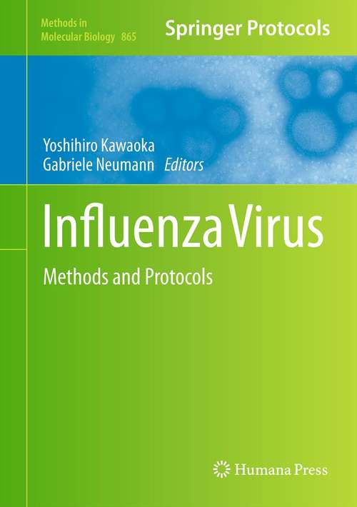 Book cover of Influenza Virus