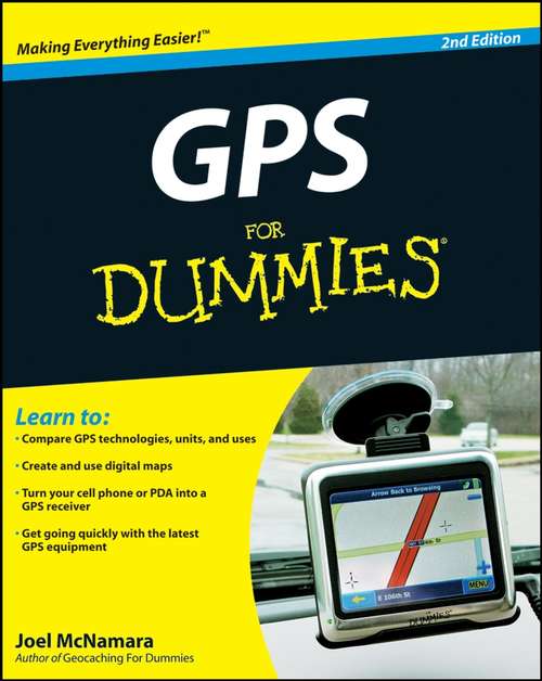 Book cover of GPS For Dummies