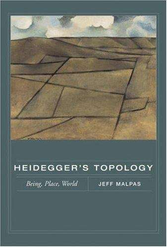 Book cover of Heidegger's Topology: Being, Place, World
