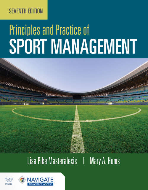 Book cover of Principles and Practice of Sport Management