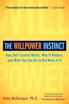 Book cover of The Willpower Instinct