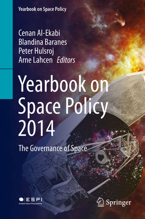 Book cover of Yearbook on Space Policy 2014